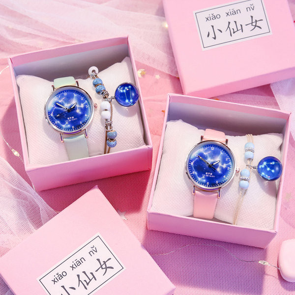 Γυναικείο καθημερινό ρολόι με δερμάτινο λουράκι