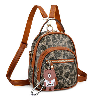 Νέο μοντέλο γυναικείο σακίδιο πλάτης με animal print - δύο μεγέθη