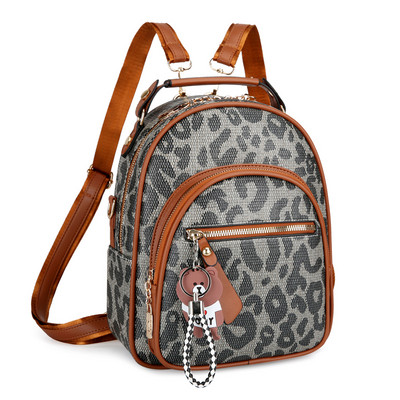 Νέο μοντέλο γυναικείο σακίδιο πλάτης με animal print - δύο μεγέθη