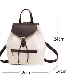 Μοντέρνο γυναικείο σακίδιο πλάτης από οικολογικό δέρμα - πολλά χρώματα