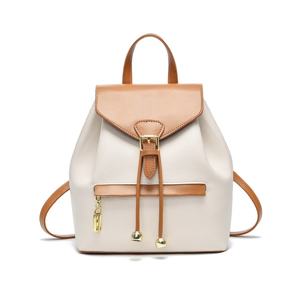 Μοντέρνο γυναικείο σακίδιο πλάτης από οικολογικό δέρμα - πολλά χρώματα