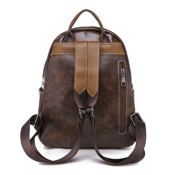 Ženski ruksak od eko kože u dvije boje