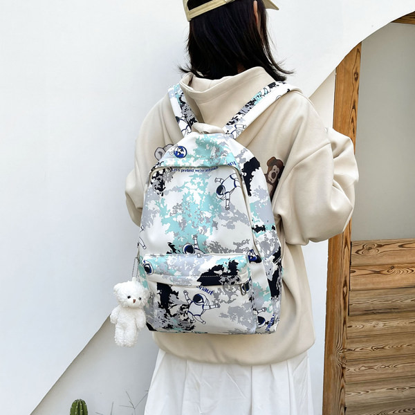 Šareni ženski tekstilni ruksak