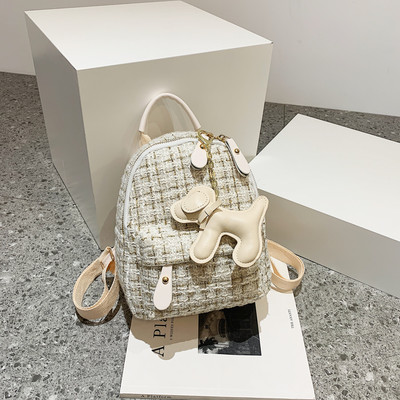 Ženski tekstilni ruksak u dvije veličine