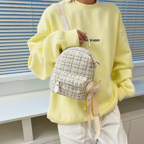 Ženski tekstilni ruksak u dvije veličine