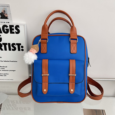 Γυναικείο ρετρό σακίδιο πλάτης με μενταγιόν