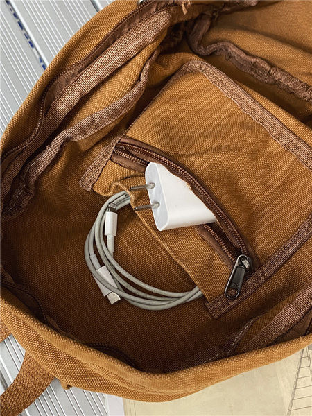 Ženski dnevni ruksak od tekstila