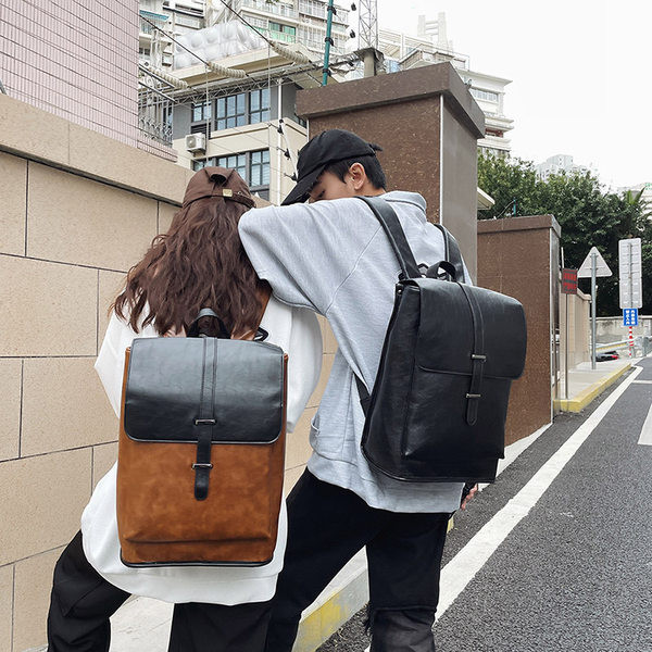 Naiste retro kunstnahast seljakott