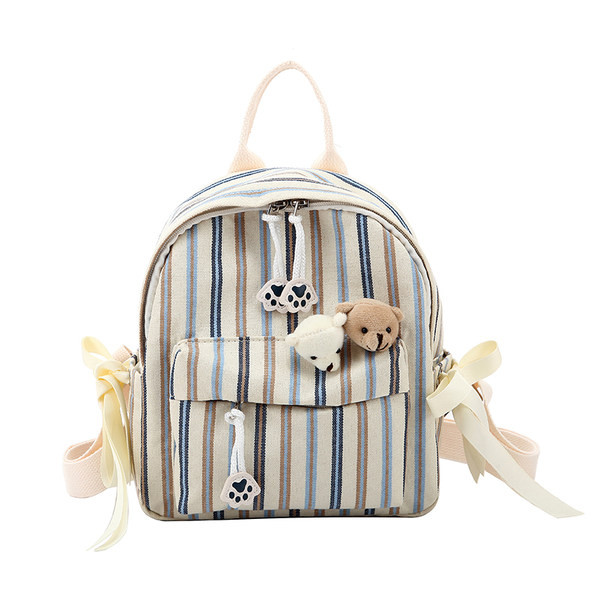 Prugasti ženski ruksak