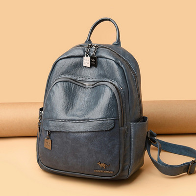 Naiste igapäevane metallist embleemiga seljakott