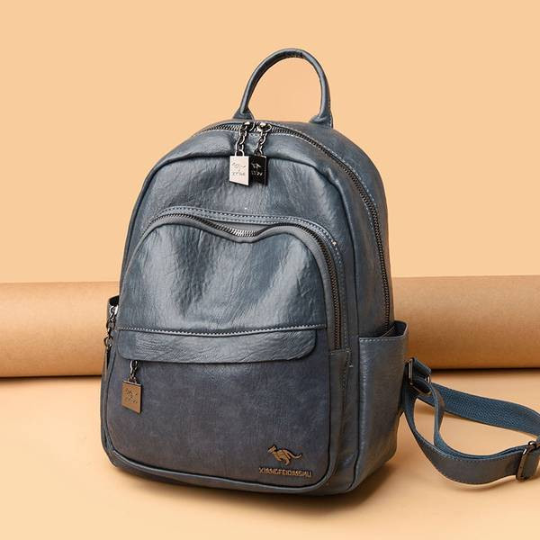 Naiste igapäevane metallist embleemiga seljakott