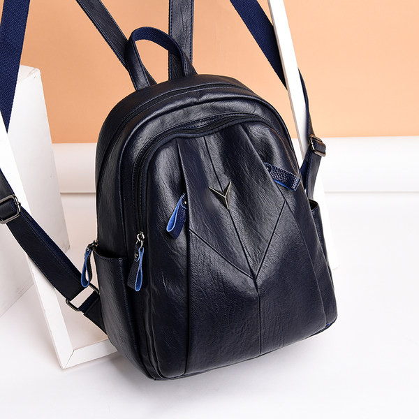 Γυναικείο έκο δερμάτινο σακίδιο πλάτης σε πολλά χρώματα