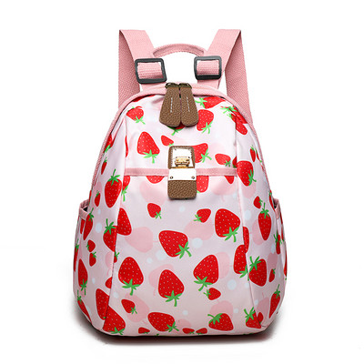 Värviline lillemotiividega naiste seljakott