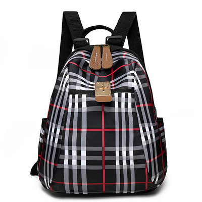 Värviline lillemotiividega naiste seljakott