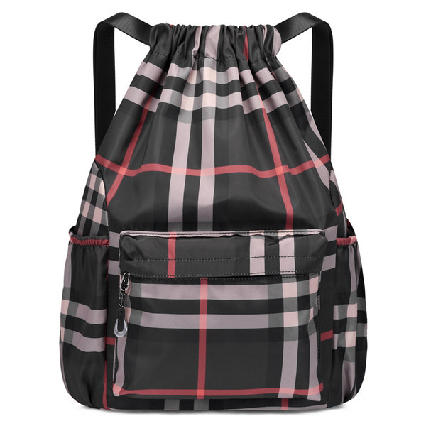 Ženski platneni ruksak s uzorkom u boji