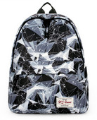 Ανδρικό υφασμάτινο σακίδιο πλάτης με μπροστινή τσέπη