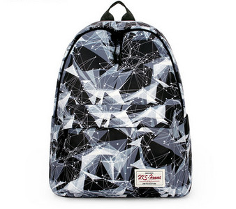 Ανδρικό υφασμάτινο σακίδιο πλάτης με μπροστινή τσέπη