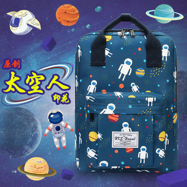 Vabaaja naiste tekstiilist taskuga seljakott