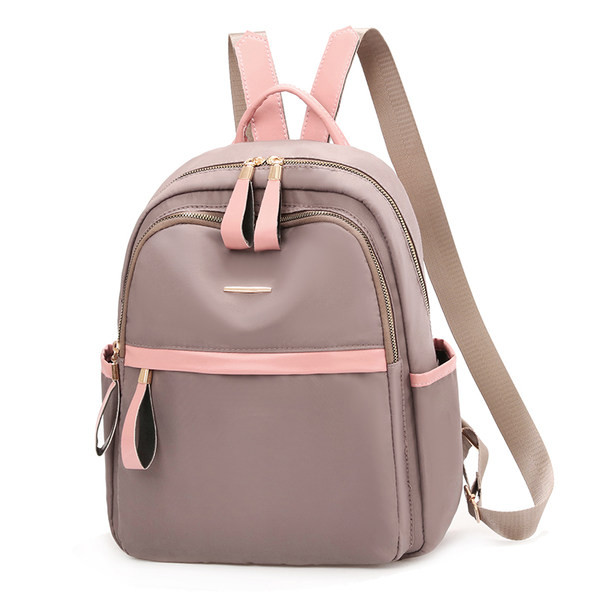 Novi model tekstilnog ženskog ruksaka sa više pretinaca