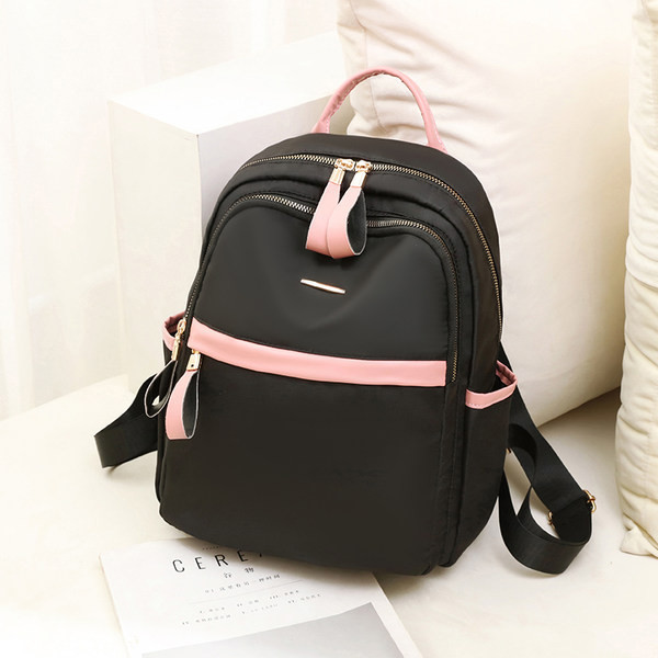 Novi model tekstilnog ženskog ruksaka sa više pretinaca