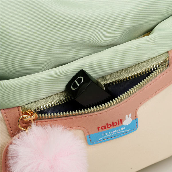 Naiste tekstiilist laiade rihmadega seljakott