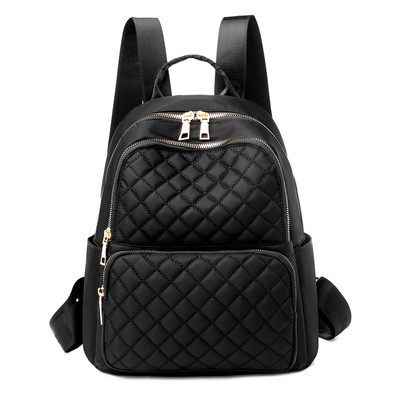 Moderan ženski ruksak s tekstilnim ručkama