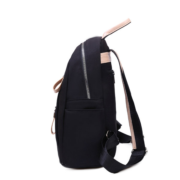 Naiste kunstnahast kolme värvi lukuga seljakott