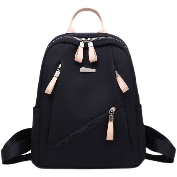 Naiste kunstnahast kolme värvi lukuga seljakott