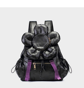 Naiste seljakott 3D lillega