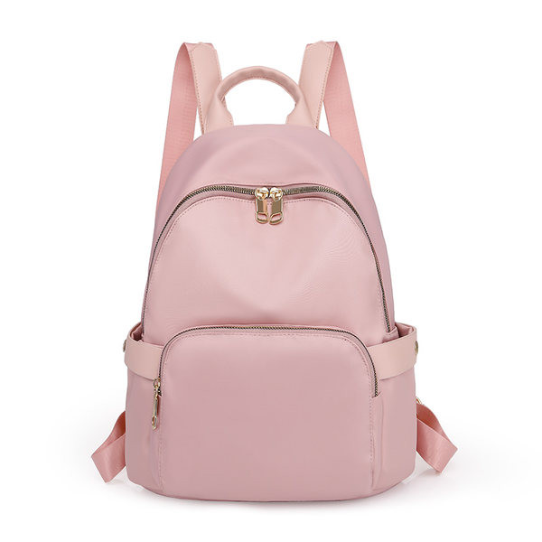 Naiste tekstiilist seljakott lukuga ja mitme lahtriga