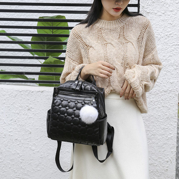 Novi model ženskog ruksaka od umjetne kože - više boja