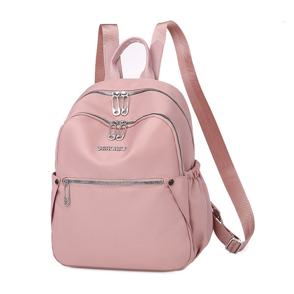 Ruksak od tekstila s metalnim elementom za žene