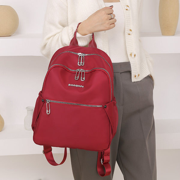 Ruksak od tekstila s metalnim elementom za žene