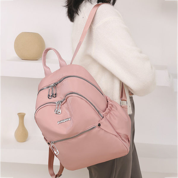 Ruksak od tekstila s metalnim elementom za žene