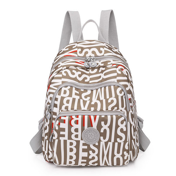 Ženski tekstilni ruksak s prednjim džepom - više boja