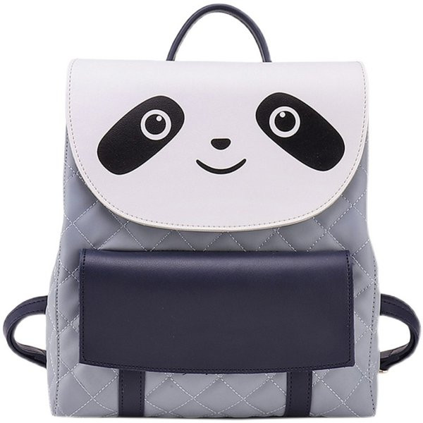 Γυναικείο σακίδιο πλάτης με μπροστινή τσέπη και τρισδιάστατο στοιχείο