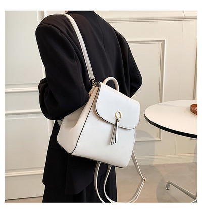 Naiste seljakott ökonahast metallist kaunistuse ja tutiga