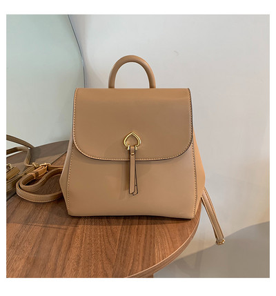 Naiste seljakott ökonahast metallist kaunistuse ja tutiga