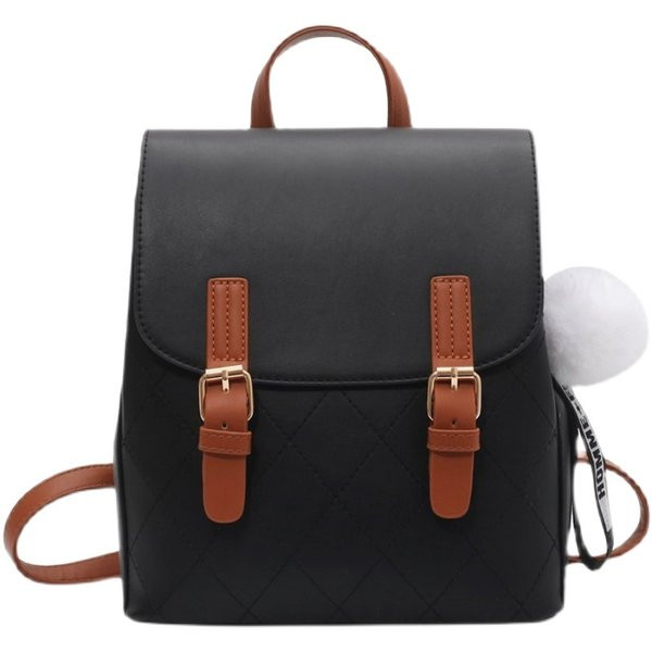 Novi model ženskog kožnog ruksaka sa metalnim kopčanjem