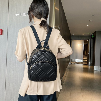 Γυναικείο μίνι σακίδιο πλάτης από οικολογικό δέρμα