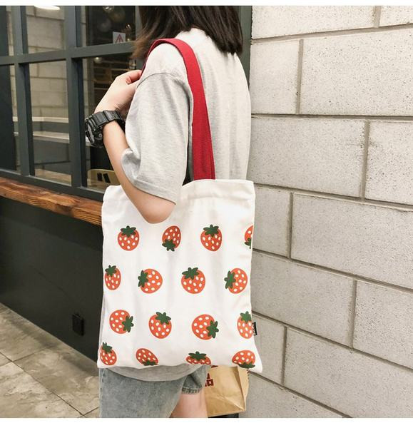 Casual naiste tekstiilist seljakott või kott trükiga