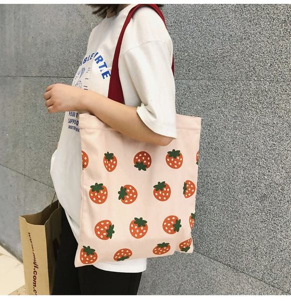 Casual naiste tekstiilist seljakott või kott trükiga