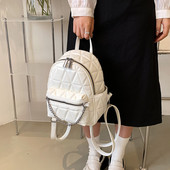 Naiste nahast seljakott metallist ketiga uus mudel