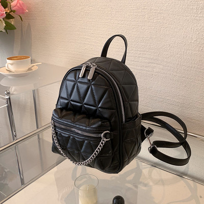 Naiste nahast seljakott metallist ketiga uus mudel