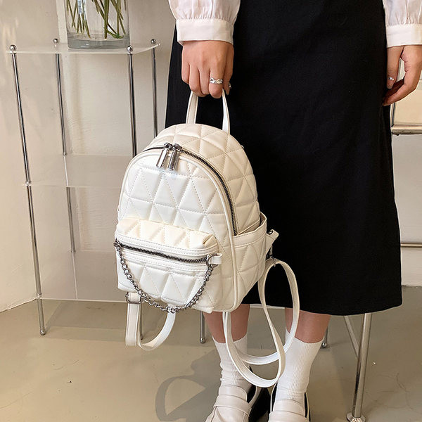 Naiste nahast seljakott metallist ketiga uus mudel