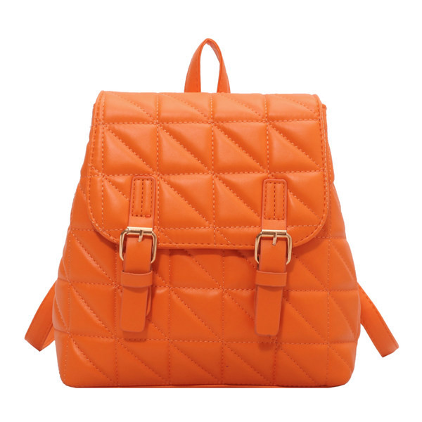 Ženski ruksak od prošivene kože u četiri boje