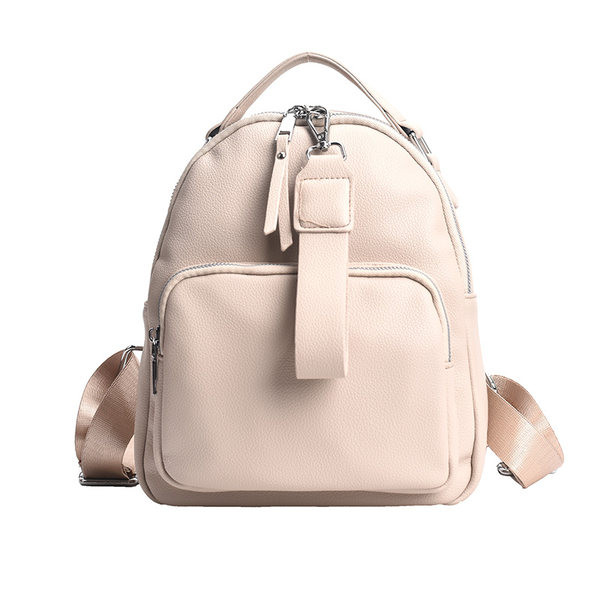 Öko-nahast mitme lahtriga naiste seljakott