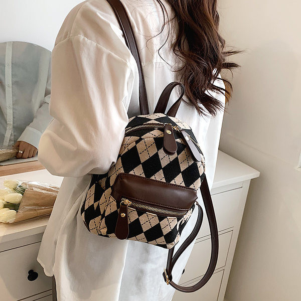 Igapäevane naiste tekstiilist seljakott uus mudel