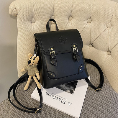 Pandlaga ruudukujuline naiste seljakott