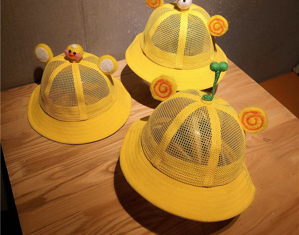 Suvine lastemüts narmastega - mitu mudelit